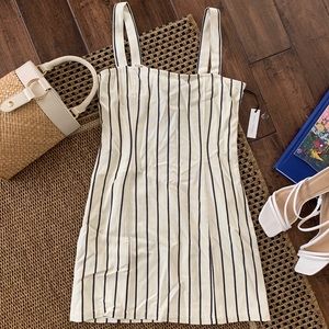 Lovers + Friends striped linen dress